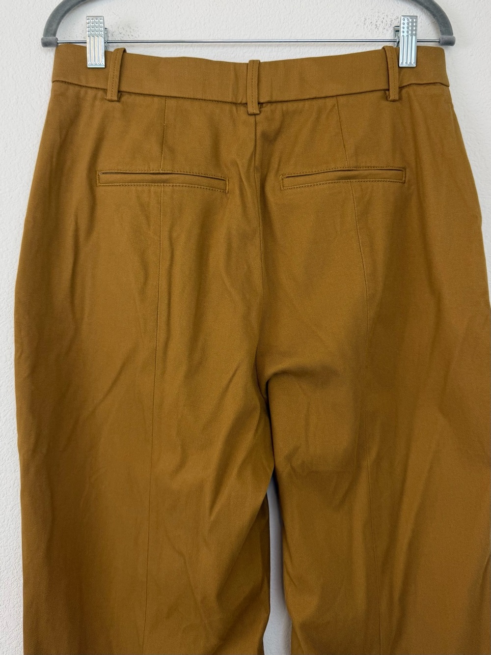 SPANX supersmooth® Stretch Twill Straight Pant in Flax Women's Size Large - Picture 10 of 14
